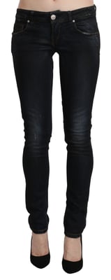 Acht Skinny Jeans Mörk Tvätt
