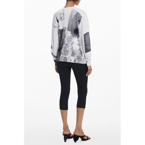 Desigual Witte Viscose Dames T-shirt