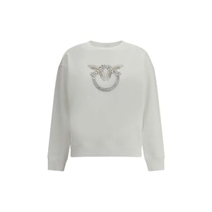 PINKO Witte Katoenen Sweater