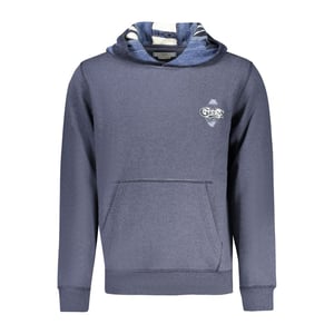 Guess Jeans Blauw Katoenen Heren Hoodie