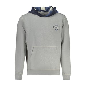 Guess Jeans Grigio Katoenen Heren Sweatshirt
