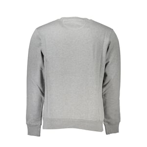 La Martina Grigio Katoenen Heren Sweater
