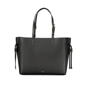 Furla Zwarte Leren Dameshandtas
