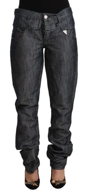 Avslappnad passform jeans mörk tvätt