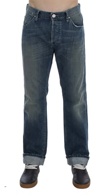 Slitna Rak Jeans