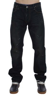 Raka Ben Mörk Tvätt Jeans