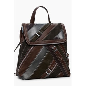 Desigual Marrone Polyurethaan Dames Rugzak