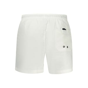 North Sails Witte Polyester Heren Zwem Boxer