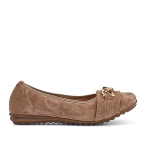 Jones Bootmaker Yvette Leather Wide-Fit Ballet Pumps