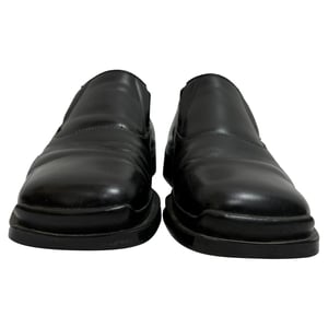 Prada Loafers med fyrkantig tå i svart läder
