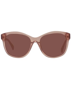 Max Mara Bruine Plastic Zonnebril