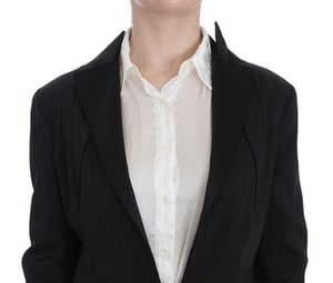Sk tailored blazer med lång ärm och midjeband