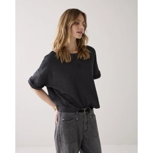 Summum 3s5267-30775 990 top short sleeve sweat black