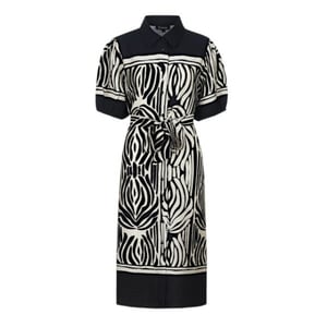 G-Maxx Jurk jiska black/sand