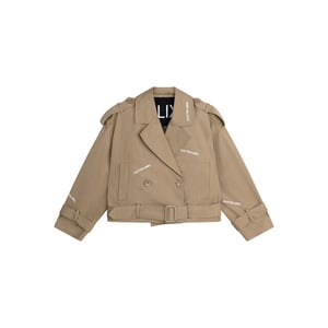 Alix The Label Ladies woven short alix trench coat trenchcoats 2603412537