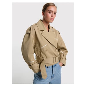 Alix The Label Ladies woven short alix trench coat trenchcoats 2603412537