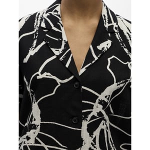 Object Objsanne s/s shirt aop noos