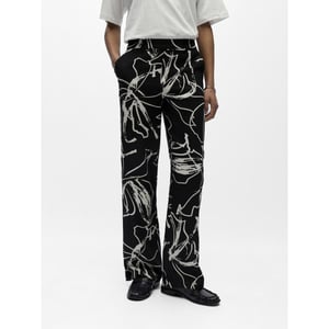 Object Objsanne aline wide pant aop noos