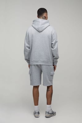 Tall Basic Relaxed Fit Cargo Jersey Short