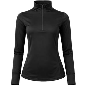 Brooks 1/2 Dash Womens Black Running Top