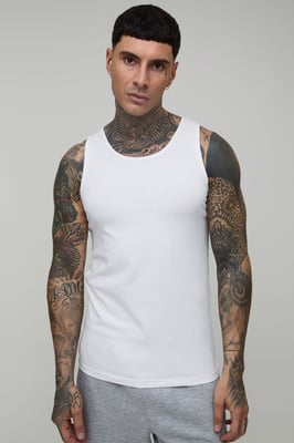 Tall Basic Muscle Fit Vest