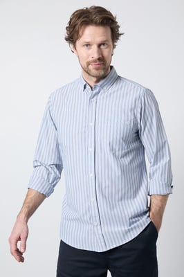 Blue Stripe Long Sleeve Shirt