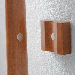 Casa di Elturo Schoenlepel hout licht eiken met magnetisch ophang basis wandmontage 55cm