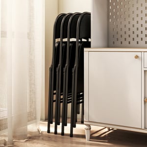 4goodz 4 stuks stevige klapstoelen van kunststof max 120 kg -