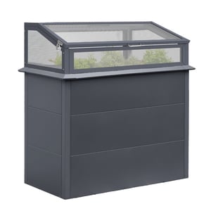 Westmann Primus plus m verhoogde kweekkas 100x50x113 cm antraciet