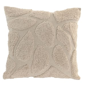 Casa di Elturo Sierkussen alora katoen 45 x 45 cm – kussen met organisch reliëf design