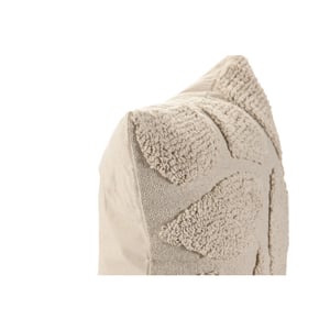 Casa di Elturo Sierkussen alora katoen 45 x 45 cm – kussen met organisch reliëf design