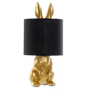 Casa di Elturo Tafellamp konijn goud h42 cm