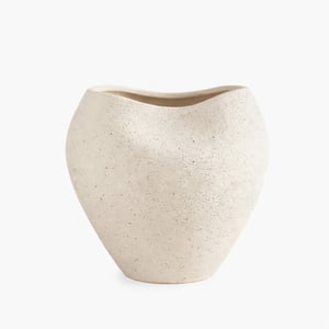 Casa di Elturo Elva keramische vaas zand – Ø 23,5 x h 23,5 cm