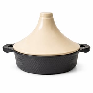 Casa di Elturo Tajine pan 28 cm – aluminium met keramische deksel – inductie & oven geschikt –
