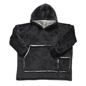 Casa di Elturo Usb verwarmde hoodie warmte deken 2-in-1 zachte fleece 3 warmtestanden -