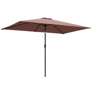 4goodz Parasol 300 x 200 cm kantelbare balkonparasol met draaihendel -