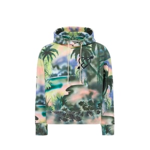 Palm Angels Bicolor Katoenen Sweatshirt