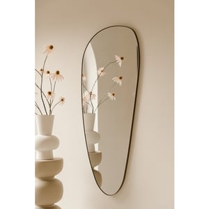 Indore Home Grote organische wandspiegel dean | | 120 x 50 cm |