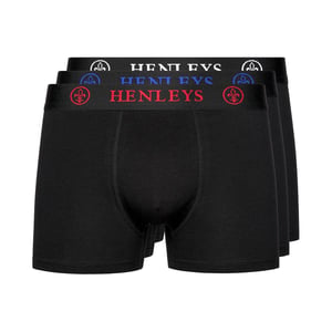 Henleys Trilock Mens Boxer Shorts 3pk