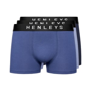 Henleys Inky Mens Boxers 3pk