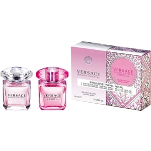 Versace Gift Set 30ml Bright Crystal EDT + 30ml Bright Crystal Absolu EDP