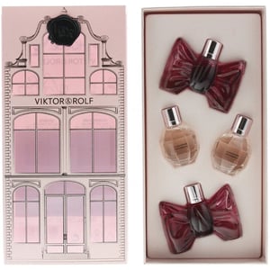 Viktor & Rolf Victor & Rolf The House Miniature Gift Set 2 X 7ml Flowerbomb EDP + 2 X 7ml