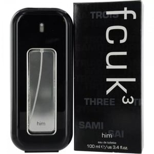 FCUK 3 Him 100ml EDT Spray