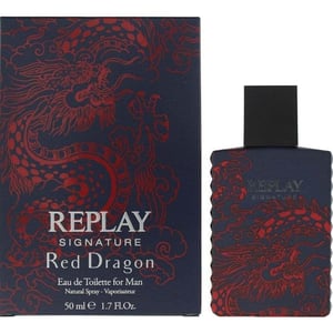 Replay Signature Red Dragon For Man 50ml EDT Spray