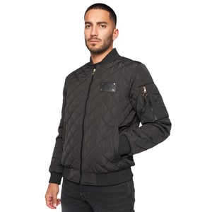Glorious Gangsta Moritzio Quilted Bomber Jacket Mens