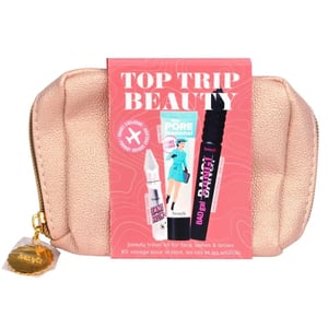 Benefit Top Trip Schoonheidset 22ml Primer + 8.5G Mascara + In Schaduw 3 + Pouch Gimme Brow