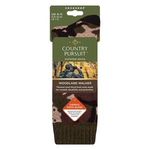Unisex Thermal Wool Walking Socks Cushioned Hiking Boot Socks