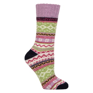 Ladies Wool Blend Hiking Socks Cushioned Walking Boot Socks