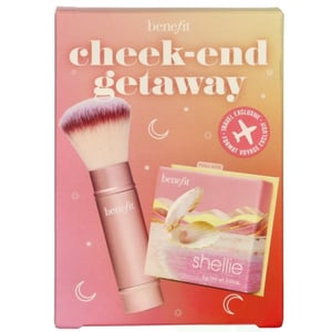 Benefit Cheek-End Getaway Set Shellie Blush + Multitasking Brush