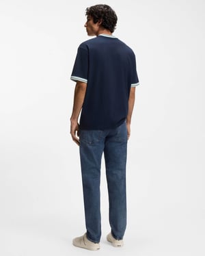 Maine Regular-Fit Jeans in Middelblauw